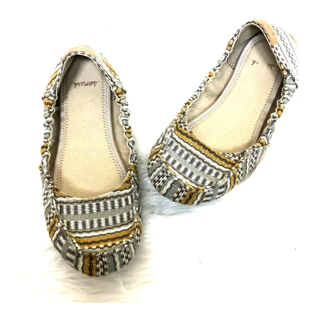 Sanuk flats ballerina shoes size 6